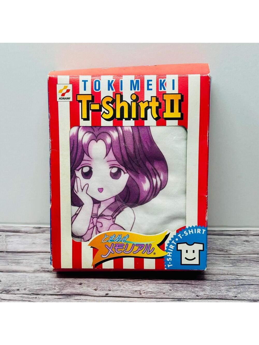 Tokimeki Memorial T-Shirt Saki Nijino Anime Konami Gamer 90s Japan US Seller